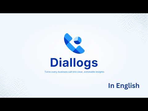 Diallogs product demo